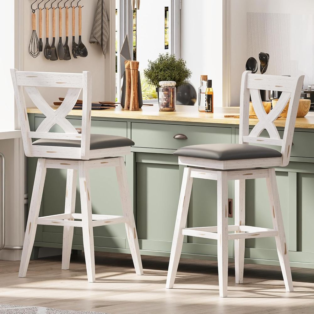 Furniture Leg Set - Swivel Barstools Set o 2, 29