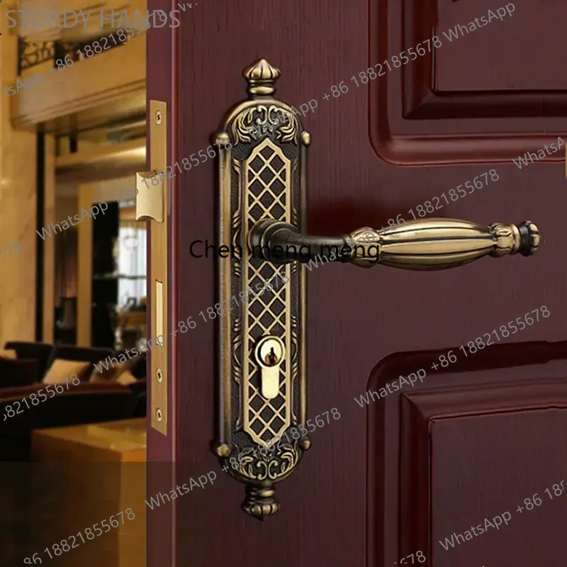 Furniture Grade Hardware - High Grade Pure Copper Door Lock