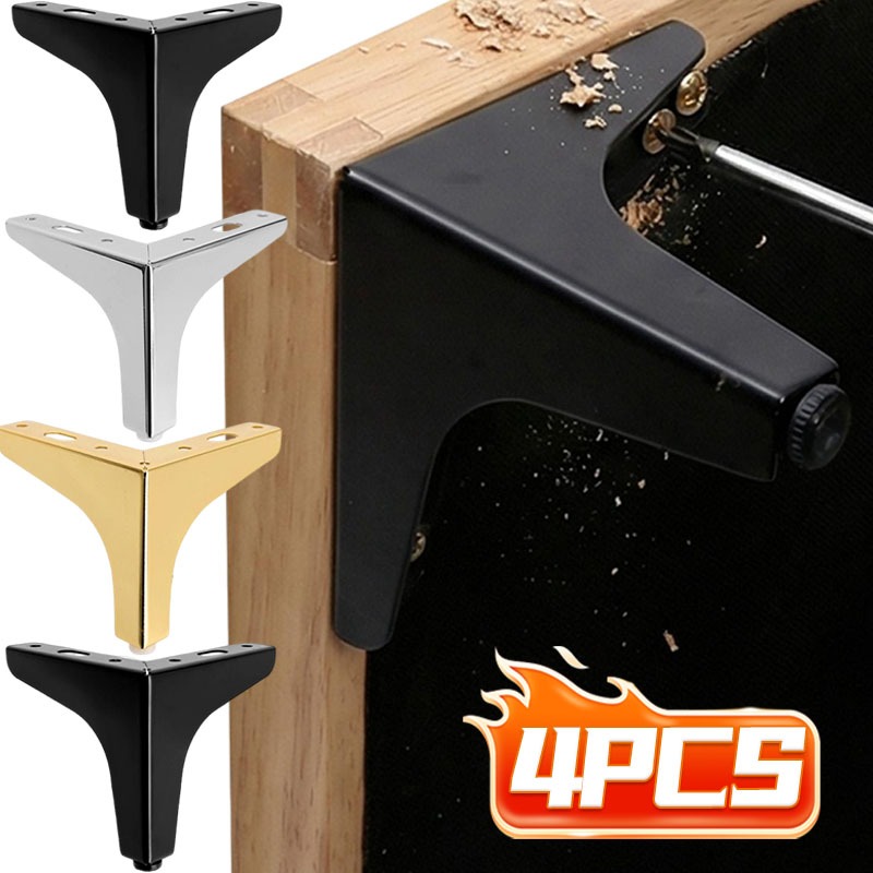 Furniture Hardware Replacement - Metal Furniture Legs Replacement Feet Gold
