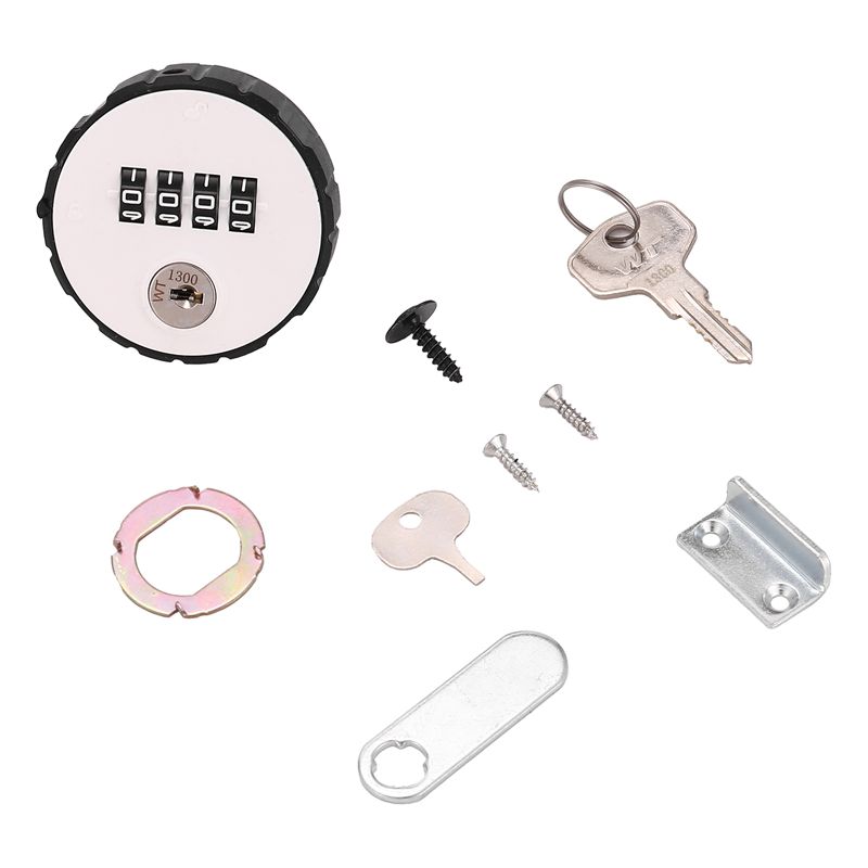 Cabinet Lock Key - Combination Cabinet Cam Lock 4 Digital