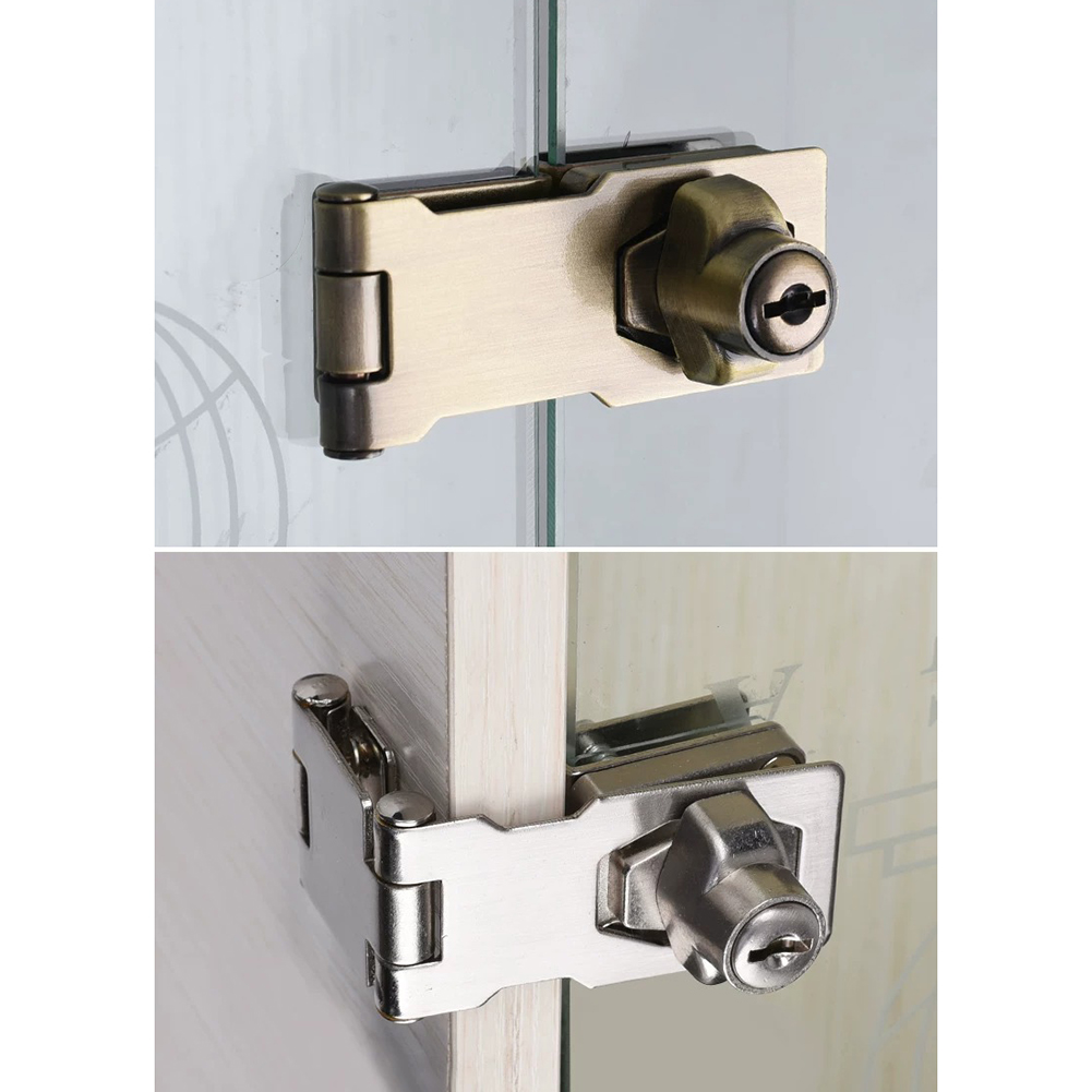 Zinc Alloy Glass Cabinet Lock  - Cabinet Lock Key ulasan dan harga