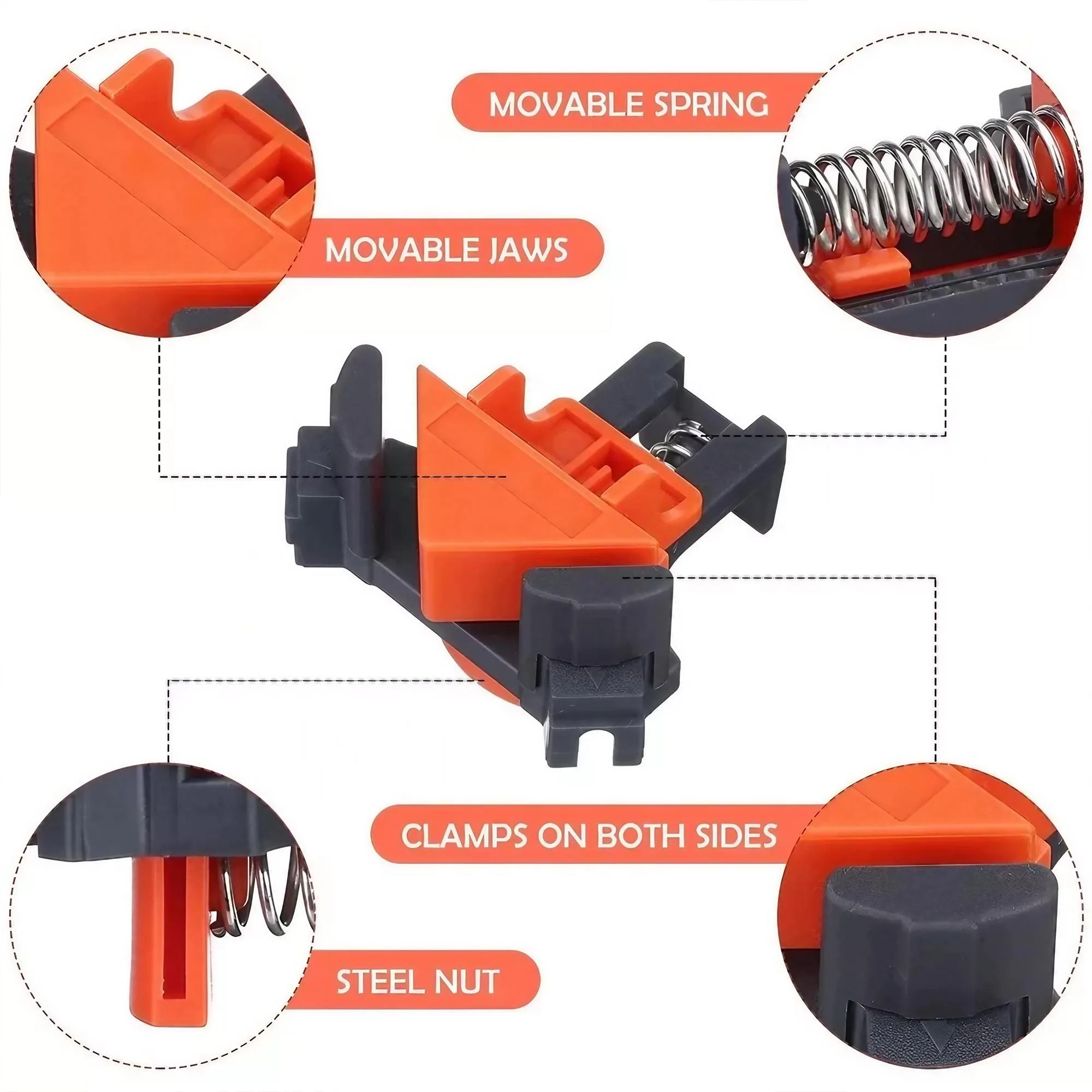 Premium 90 Degree Right Angle  - Furniture Joinery Hardware ulasan dan harga