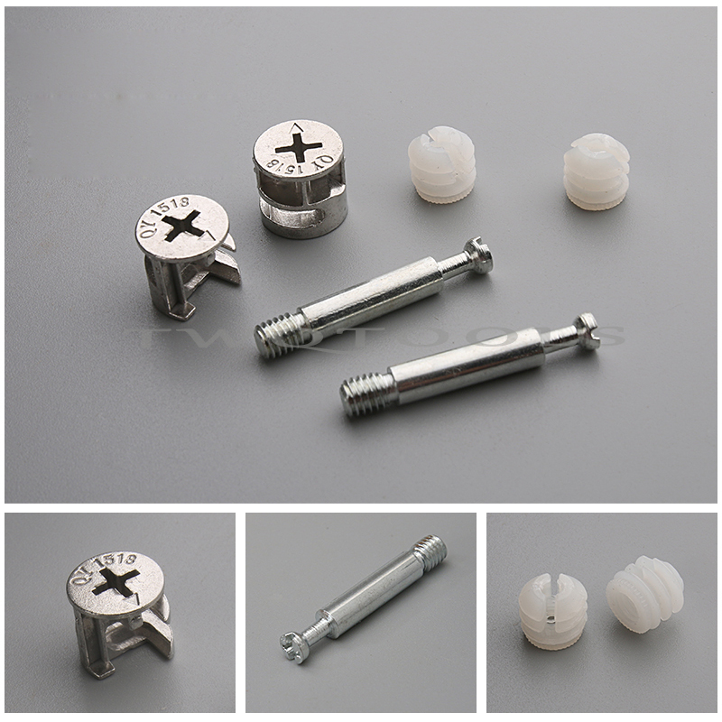 20 Sets 3-in-1 Cam Lock Nut Co - Furniture Joinery Hardware ulasan dan harga