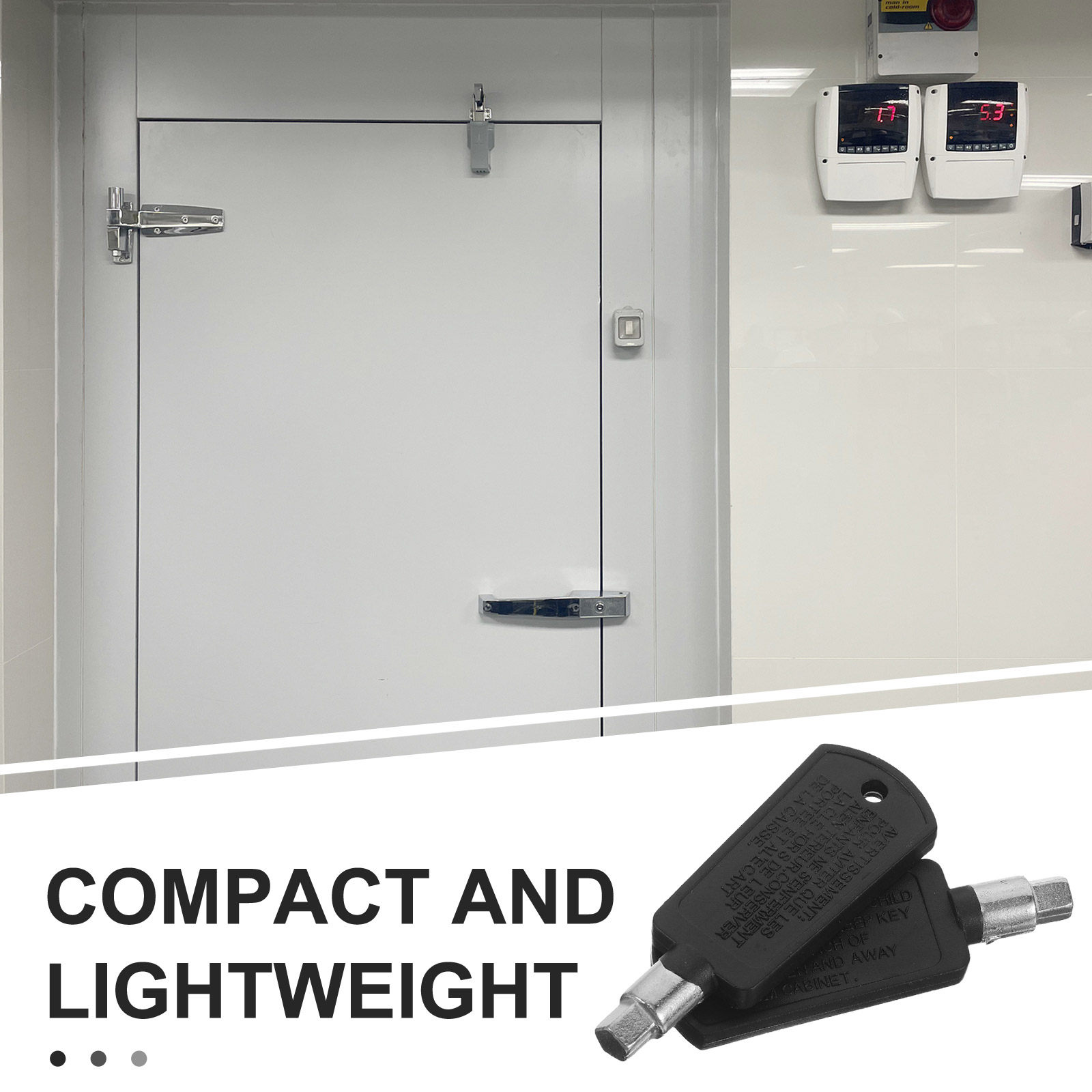 2 Pcs Freezer Door Lock Key Ve - Cabinet Lock Key ulasan dan harga