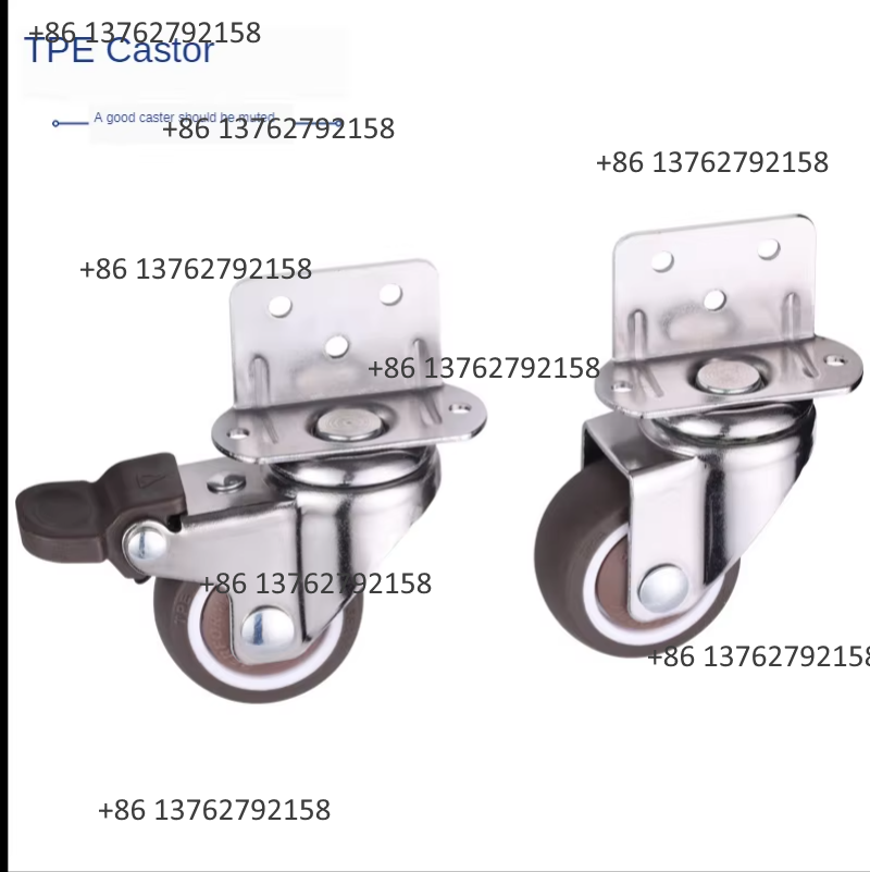 4Pcs Soft Rubber Quiet Swivel  - Furniture Hardware Replacement ulasan dan harga