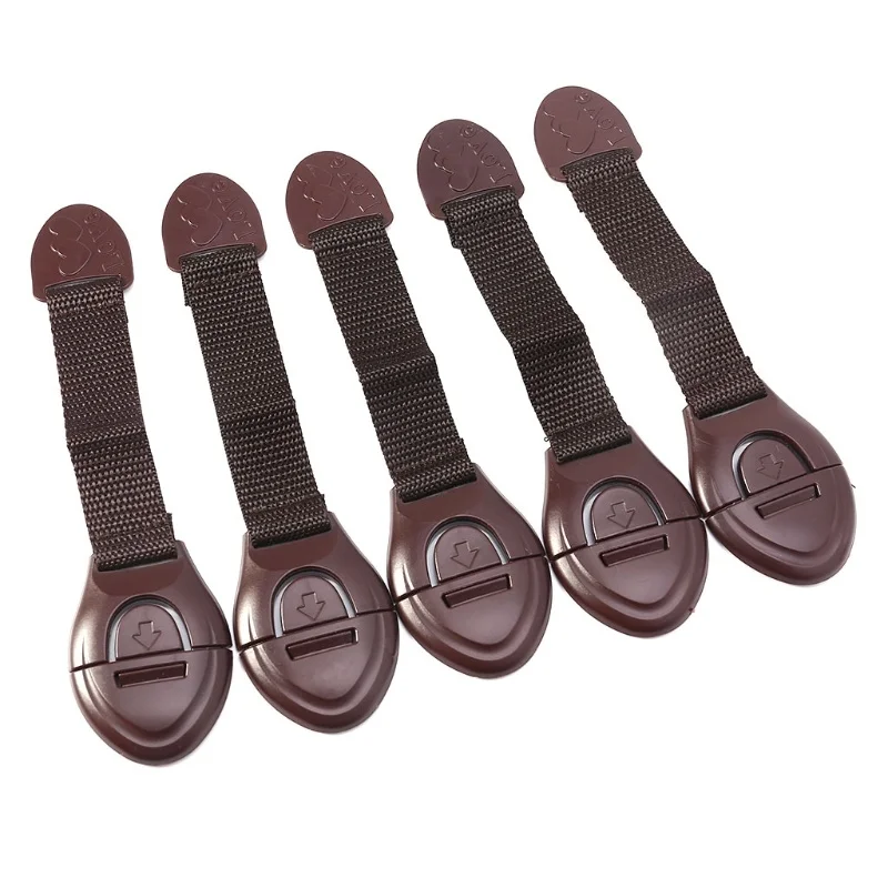 5pcs/lot Brown Cabinet Safety  - Furniture Hardware Manufacturers ulasan dan harga