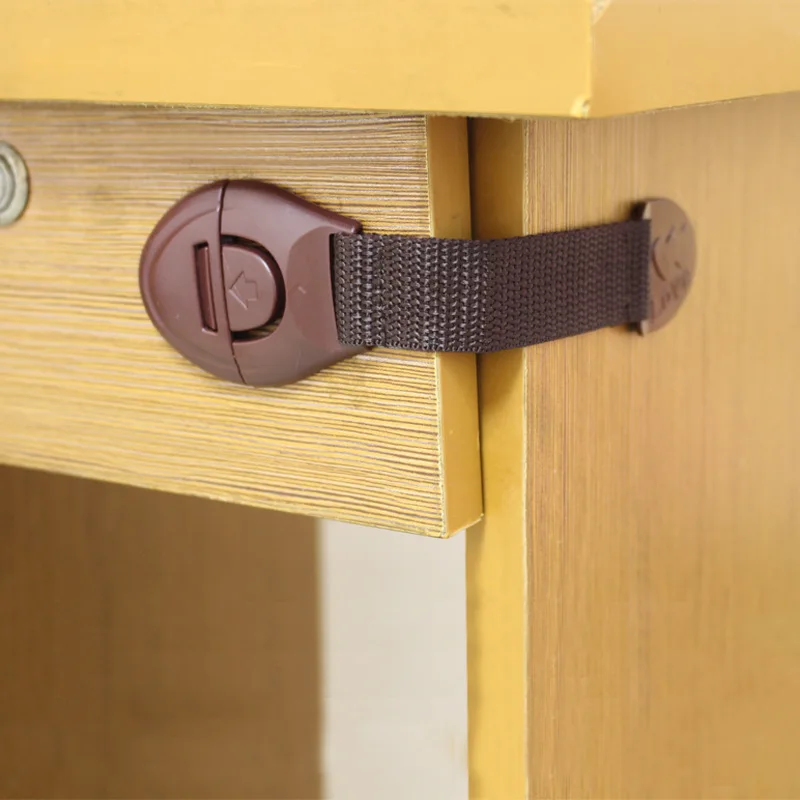 5pcs/lot Brown Cabinet Safety  - Furniture Hardware Manufacturers ulasan dan harga