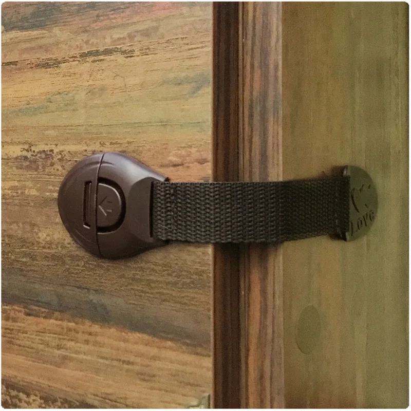 5pcs/lot Brown Cabinet Safety  - Furniture Hardware Manufacturers ulasan dan harga