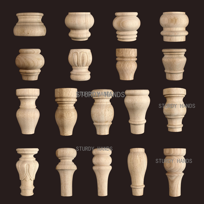 1pc Furniture Round Solid Wood - Furniture Hardware Replacement ulasan dan harga