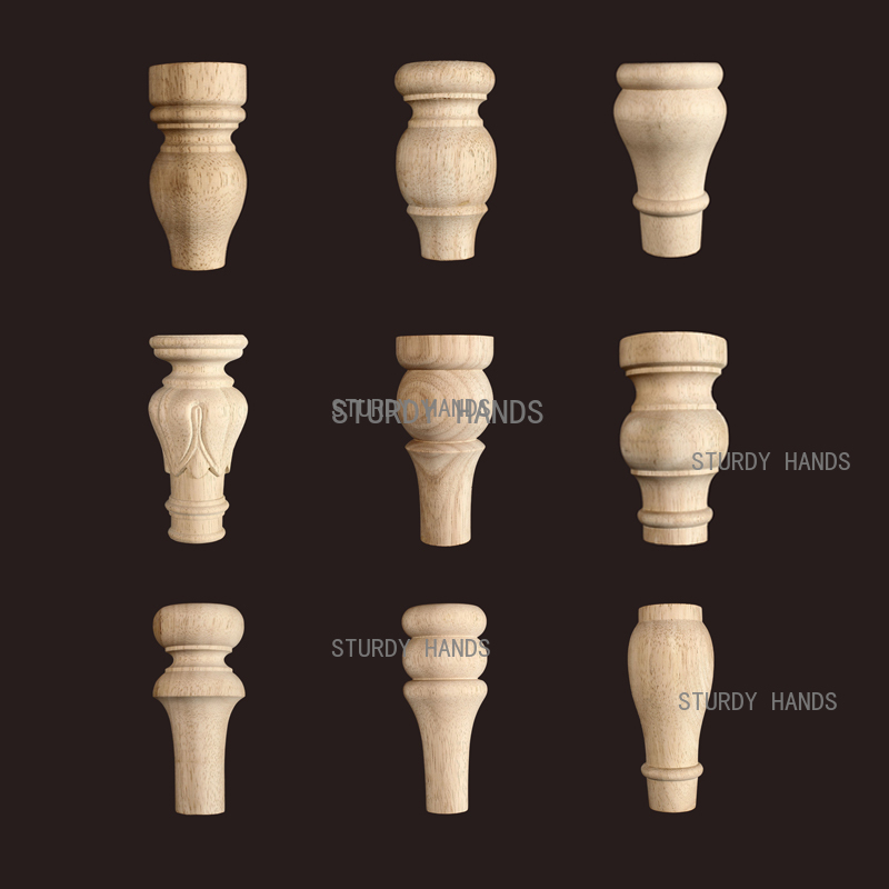 1pc Furniture Round Solid Wood - Furniture Hardware Replacement ulasan dan harga