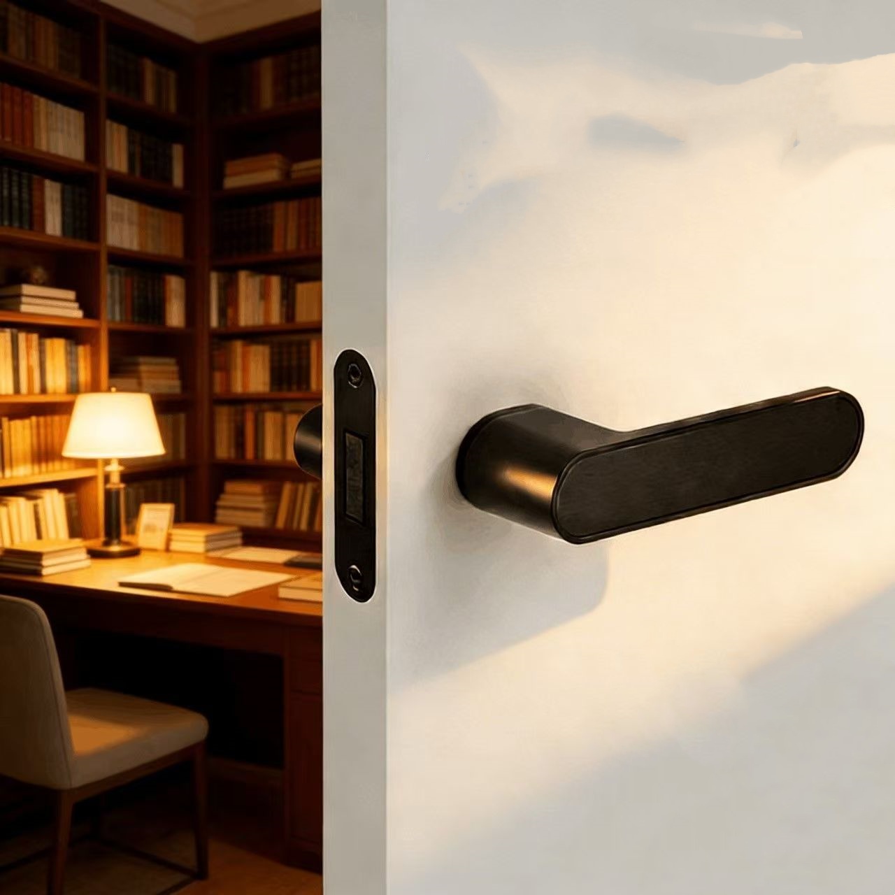 Zinc Alloy Door Handle Lock Ex - Furniture Hardware Supply ulasan dan harga