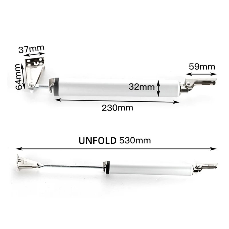 Automatic Silent Door Closer w - Furniture Joinery Hardware ulasan dan harga