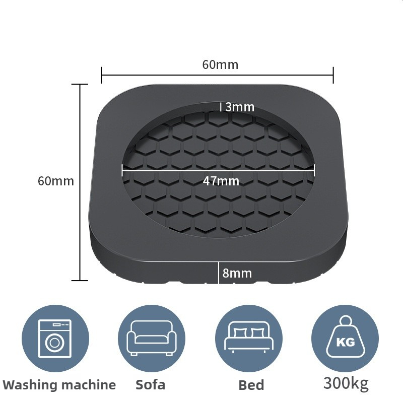 4Pcs Anti Vibration Feet Pads  - Furniture Foot Pad ulasan dan harga