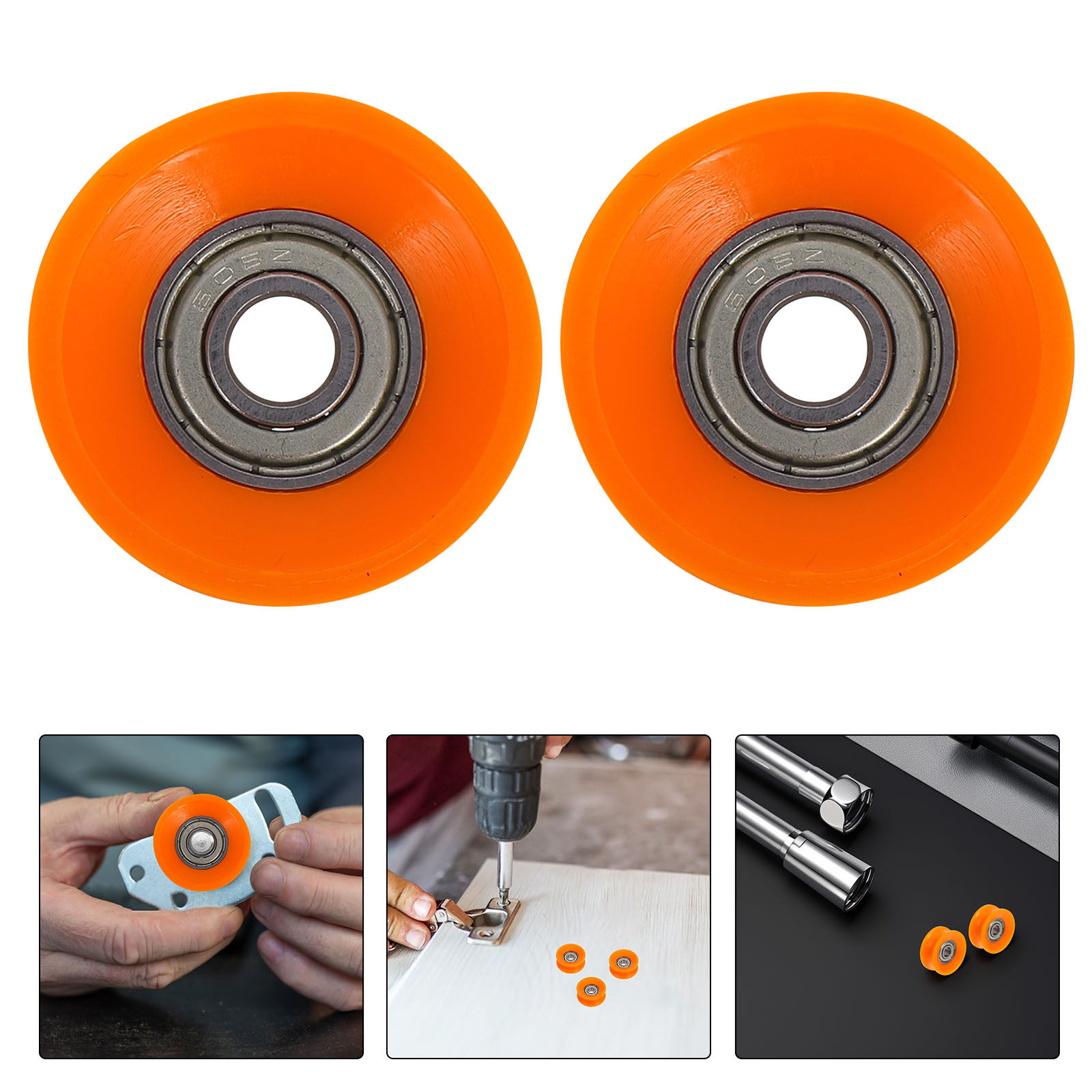 5Pcs U-Groove Nylon Sliding Do - Furniture Hardware Replacement ulasan dan harga