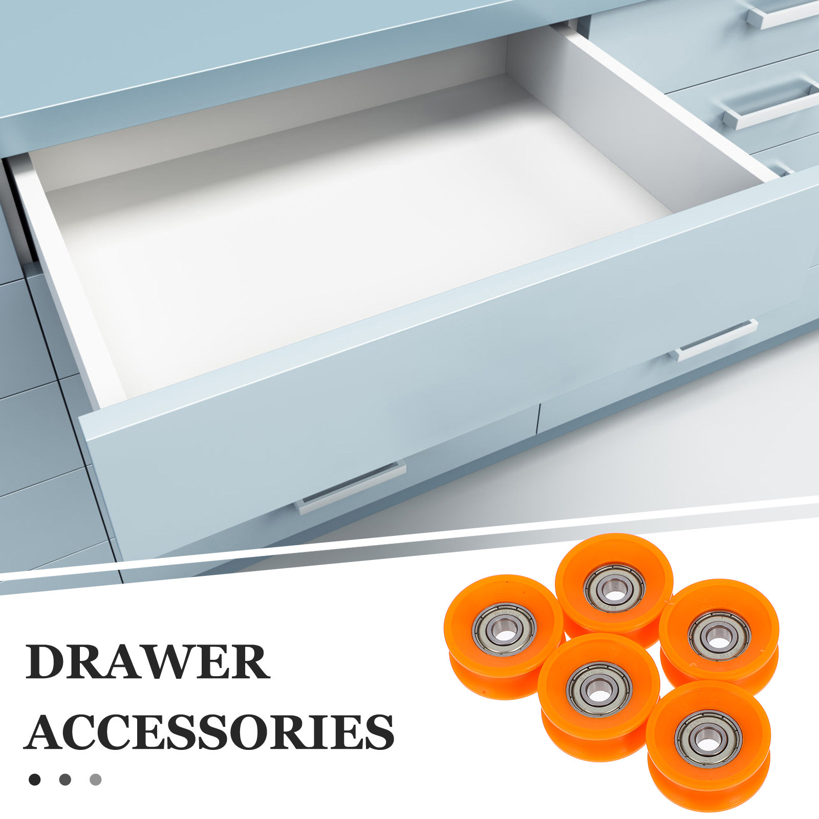 5Pcs U-Groove Nylon Sliding Do - Furniture Hardware Replacement ulasan dan harga