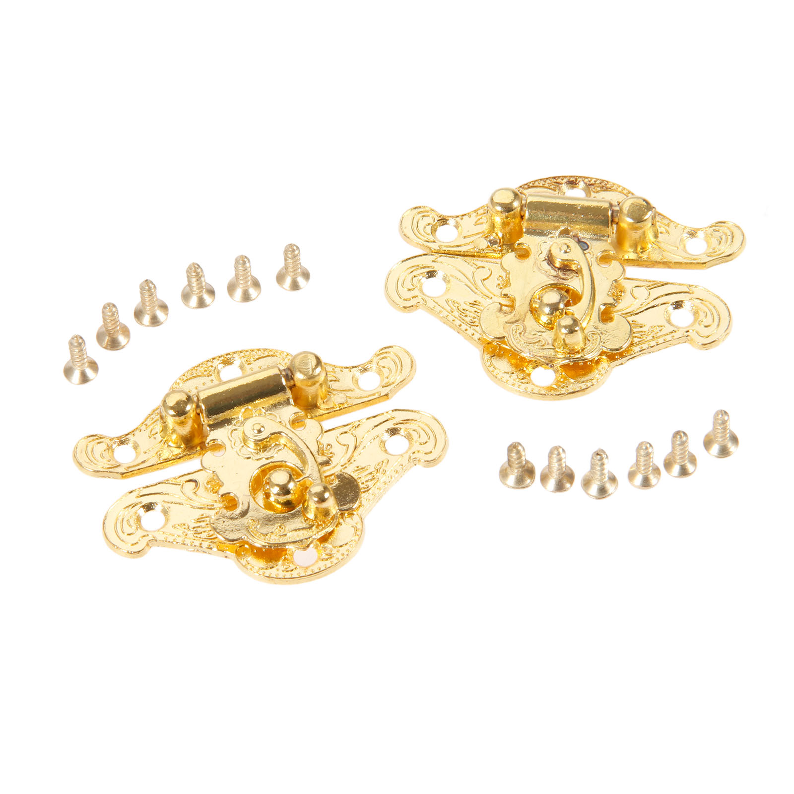 DRELD 2Pcs Antique Gold Box La - Furniture Hardware Manufacturers ulasan dan harga