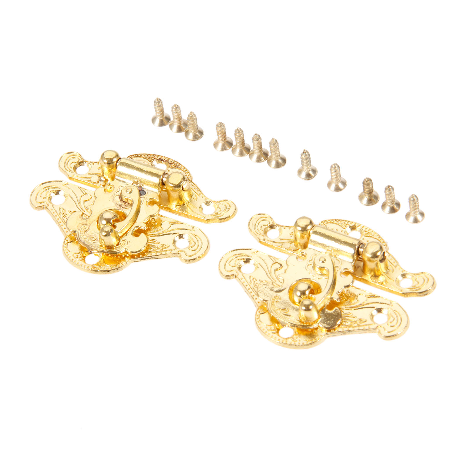 DRELD 2Pcs Antique Gold Box La - Furniture Hardware Manufacturers ulasan dan harga