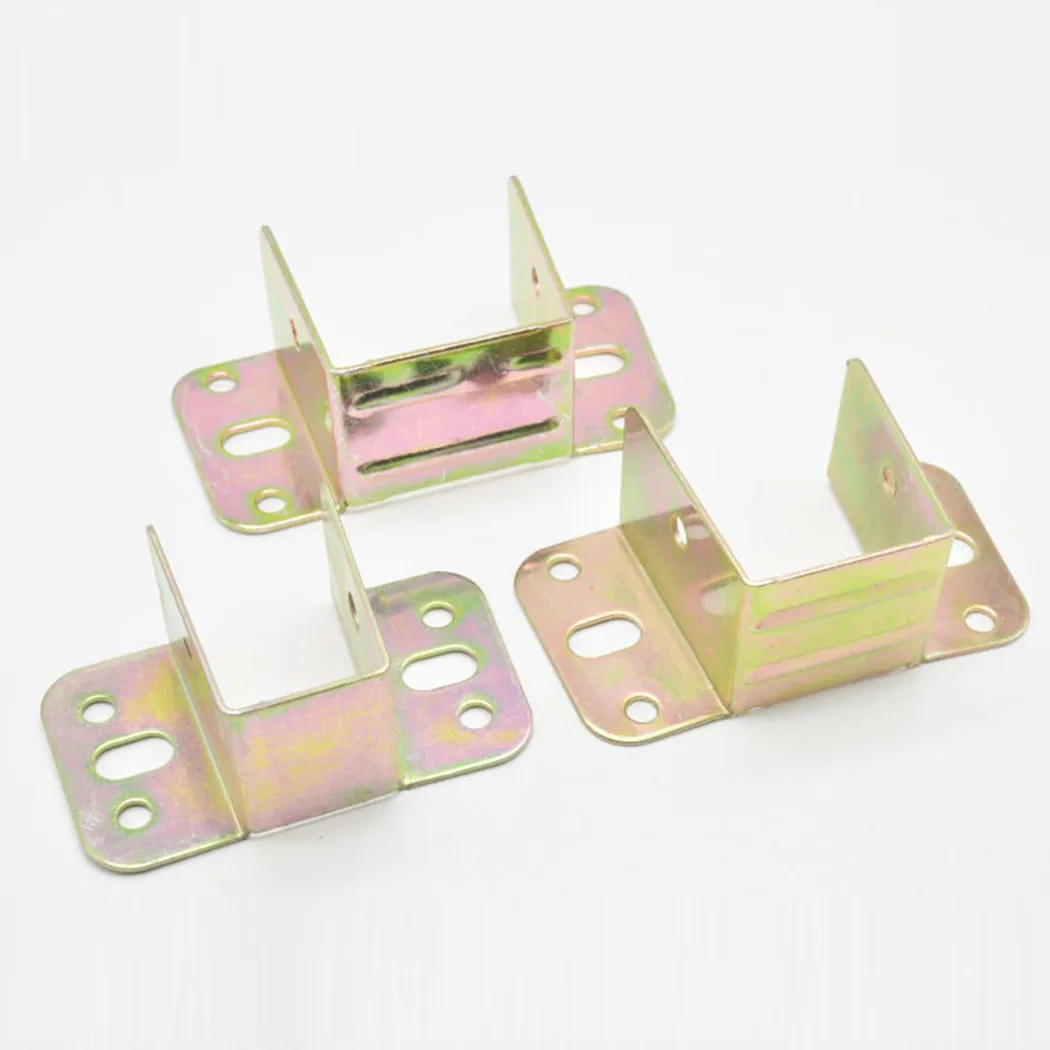 2pcs U Shaped Metal Bed Bracke - Furniture Joinery Hardware ulasan dan harga