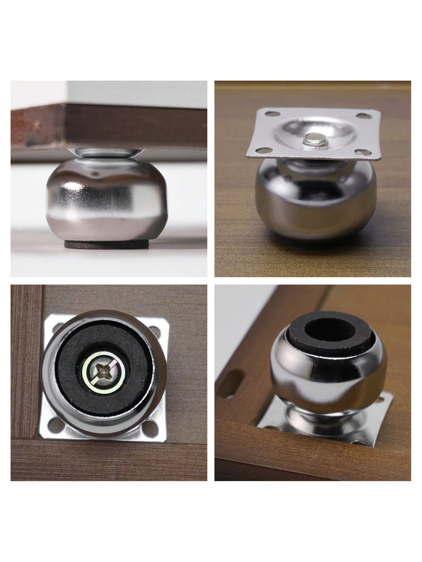 [4 Pieces of Metal Furniture L - Furniture Leg Set ulasan dan harga