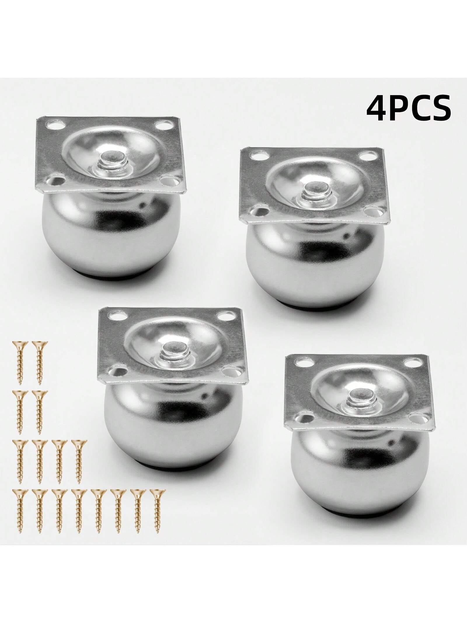 [4 Pieces of Metal Furniture L - Furniture Leg Set ulasan dan harga