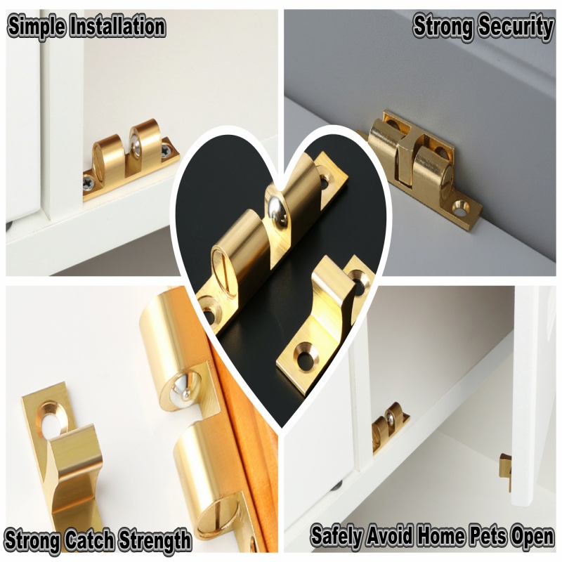 3/6pcs Cabinet Closet Door Bal - Furniture Hardware Manufacturers ulasan dan harga