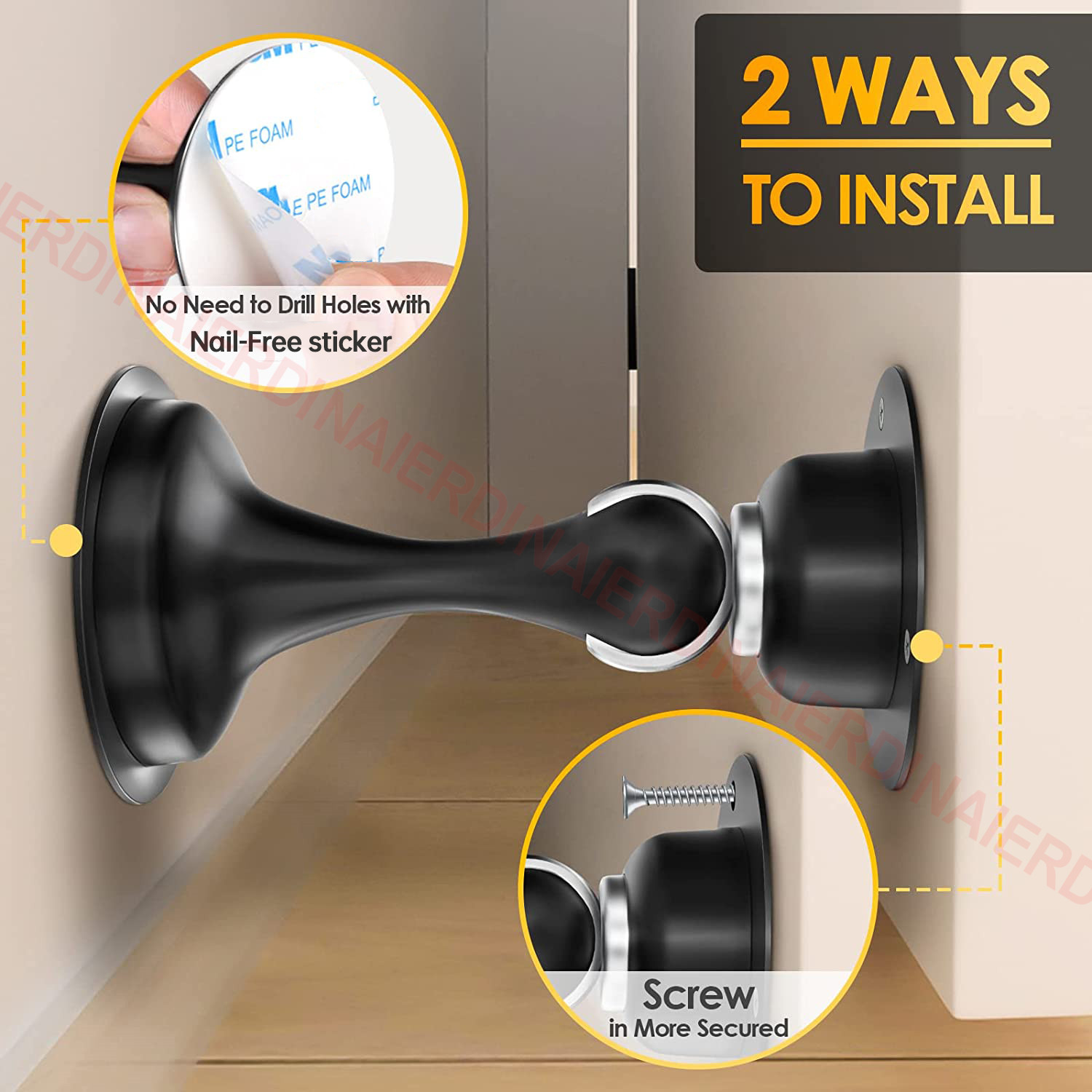 NAIERDI 1/2/4PCS Magnetic Door - Magnetic Catch Door ulasan dan harga