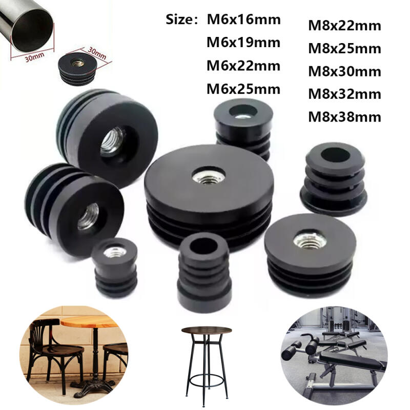 4/8/12PCS Round Nut Hole Plug  - Furniture Leg Set ulasan dan harga