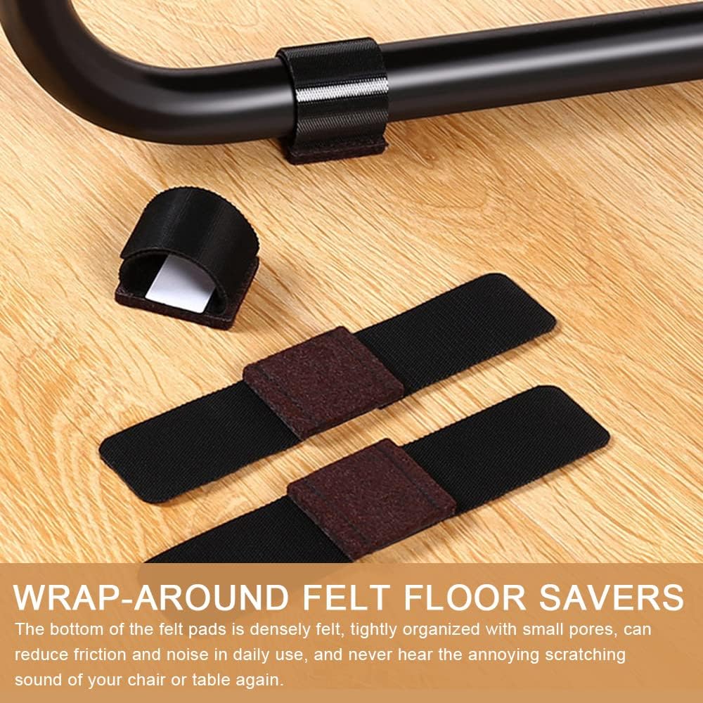 10PCS Wrap-Around Felt Furnitu - Furniture Foot Pad ulasan dan harga