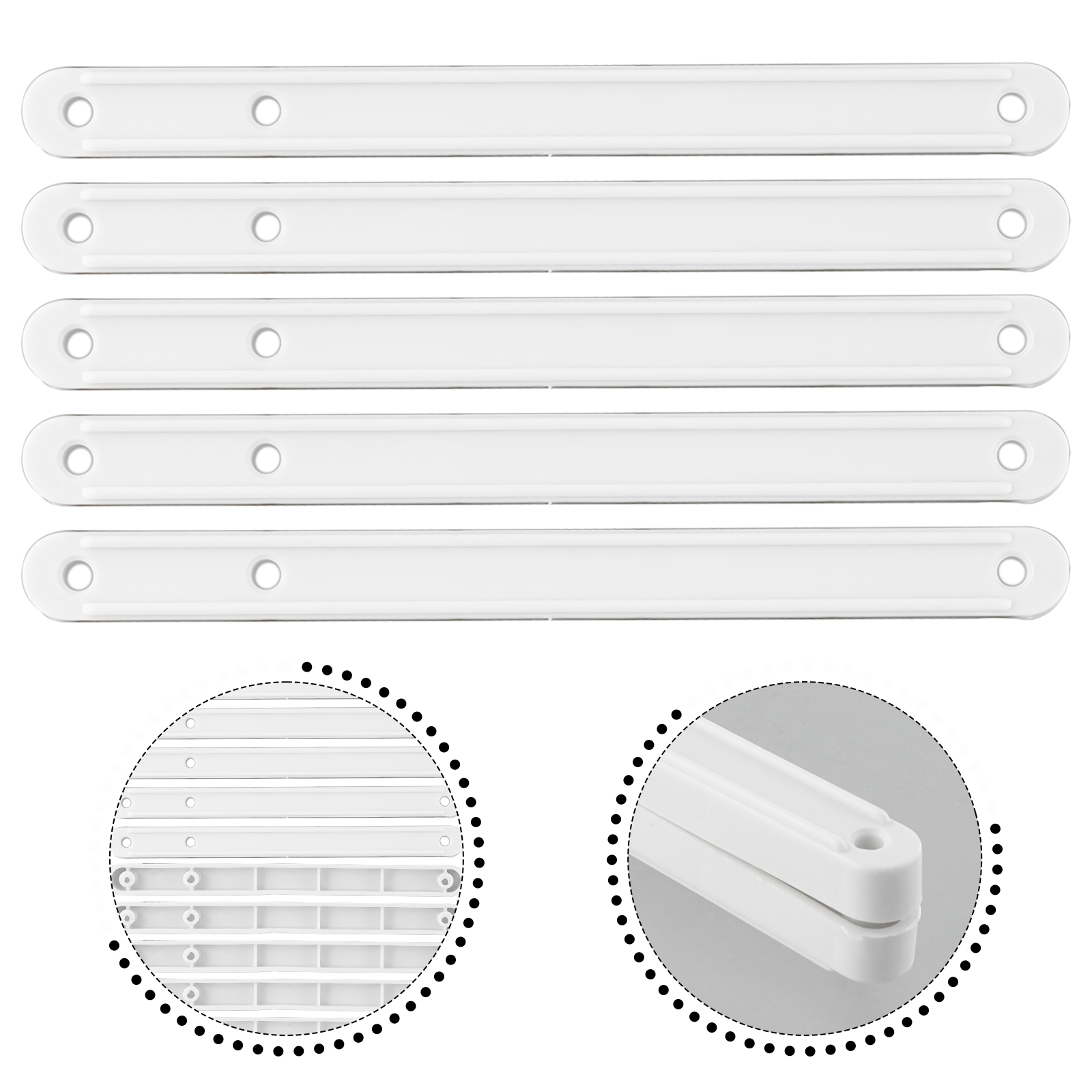 10pcs Draw Rail Plastic Drawer - Furniture Hardware Replacement ulasan dan harga