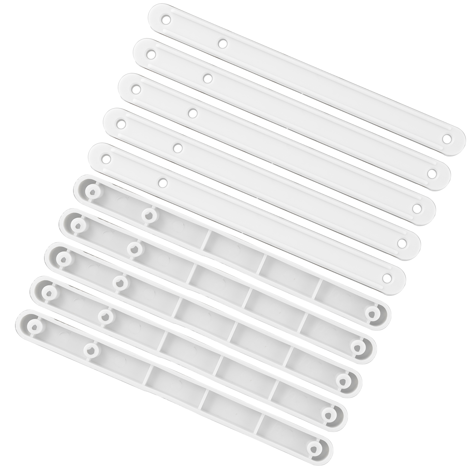 10pcs Draw Rail Plastic Drawer - Furniture Hardware Replacement ulasan dan harga