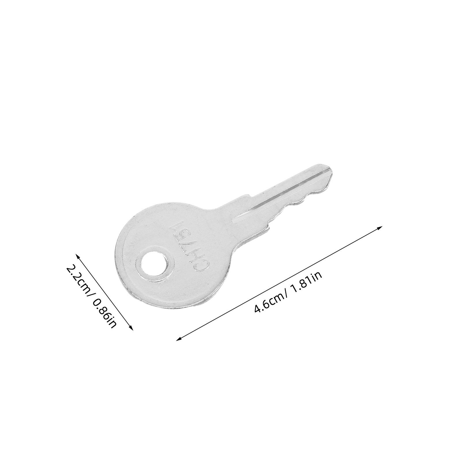 10Pcs Universal Rv Keys Heavy  - Cabinet Lock Key ulasan dan harga