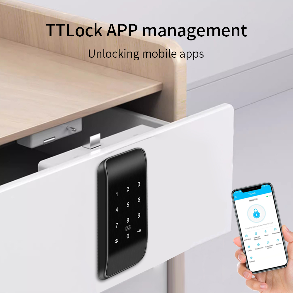 TTLOCK 13.56Mhz Fingerprint Dr - Furniture Hardware Manufacturers ulasan dan harga