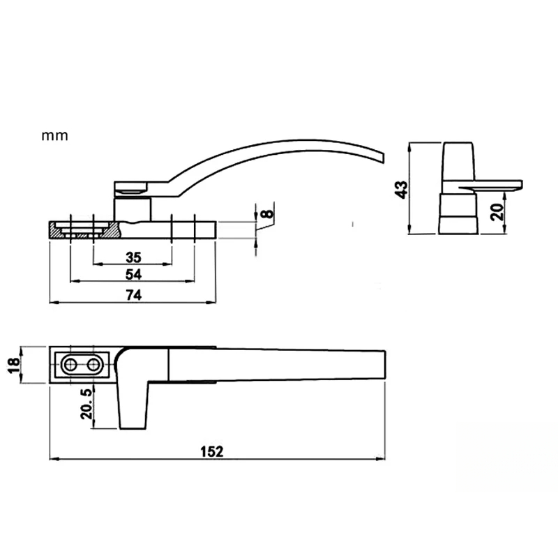 Left Right Hand White Replacem - Furniture Hardware Supply ulasan dan harga