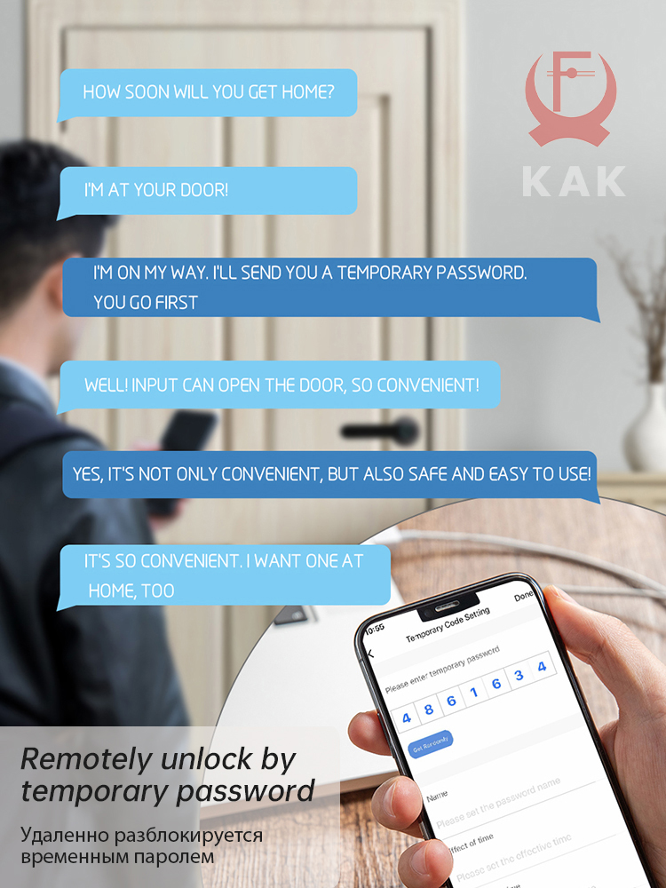 KAK Smart Fingerprint Door Loc - Furniture Hardware Supply ulasan dan harga