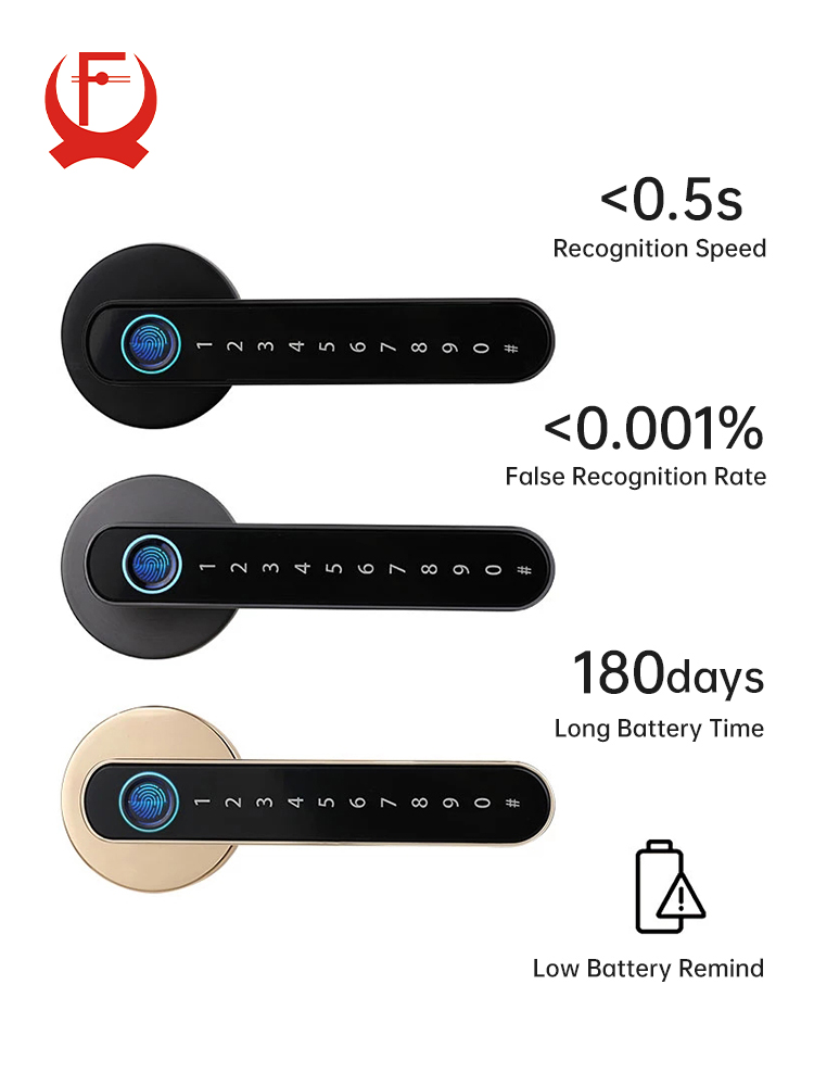 KAK Smart Fingerprint Door Loc - Furniture Hardware Supply ulasan dan harga
