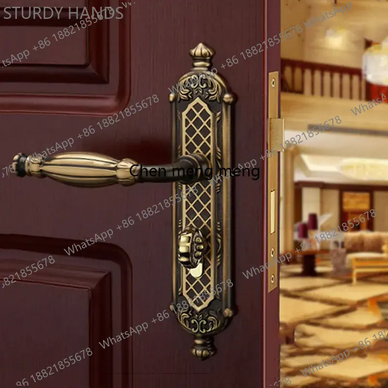 High Grade Pure Copper Door Lo - Furniture Grade Hardware ulasan dan harga