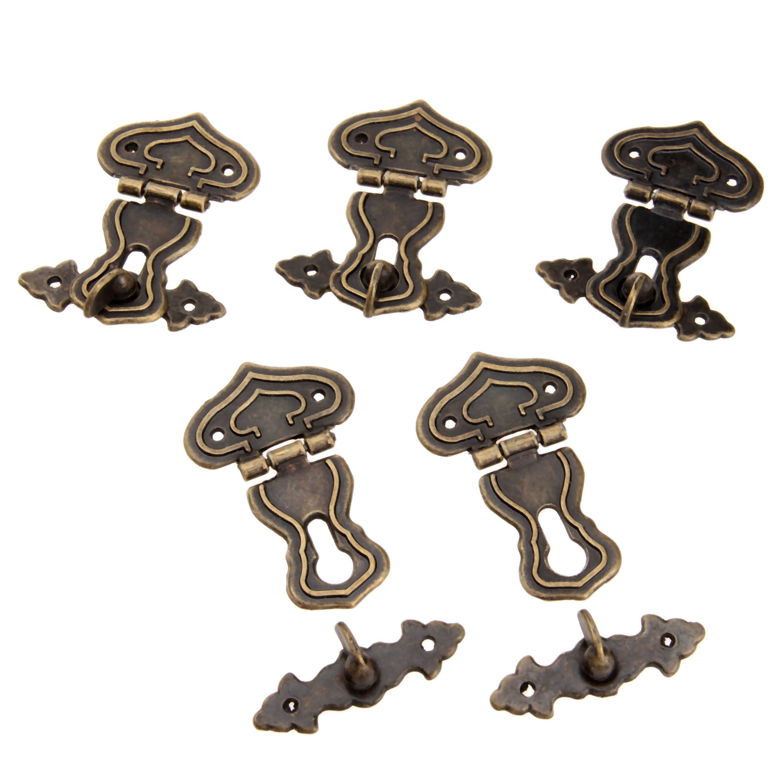 5Pcs 63x47mm Antique Metal Loc - Furniture Hardware Manufacturers ulasan dan harga