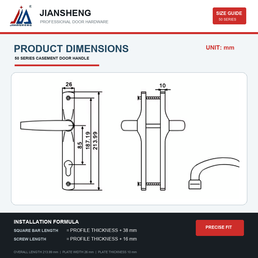 Double-Sided Aluminum Alloy Sl - Furniture Hardware Supply ulasan dan harga