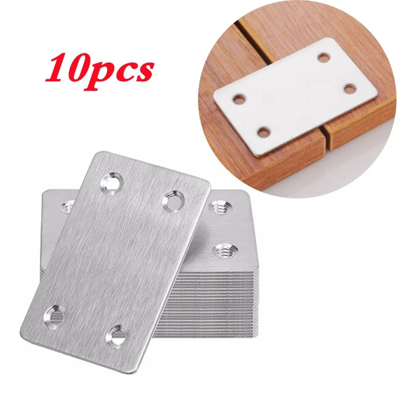 10Pcs Stainless Steel L-Shaped - Furniture Joinery Hardware ulasan dan harga