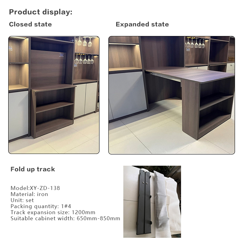 Flip Up Folding Table Extendab - Furniture Hardware Types ulasan dan harga