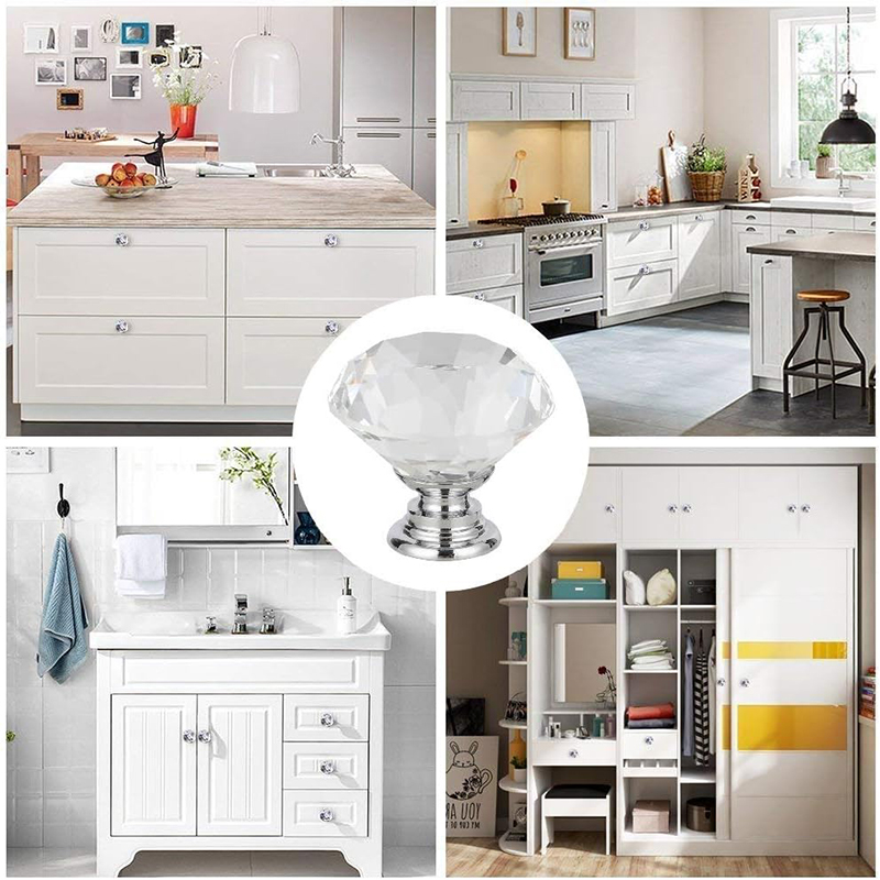 6Pcs Cabinet Knob with Screws  - Furniture Hardware Manufacturers ulasan dan harga