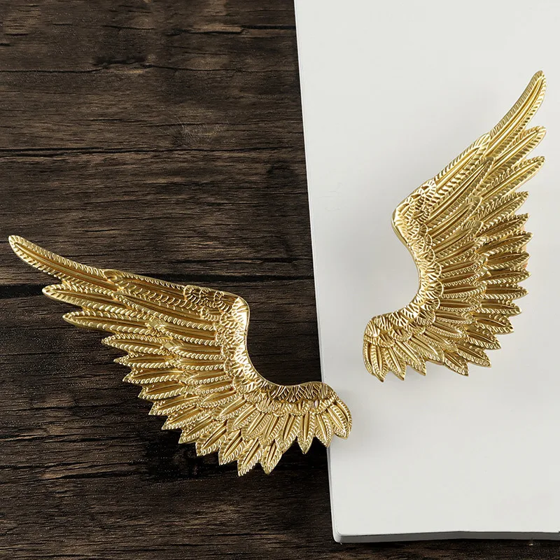Solid Brass Angel Wings Wardro - Furniture Grade Hardware ulasan dan harga