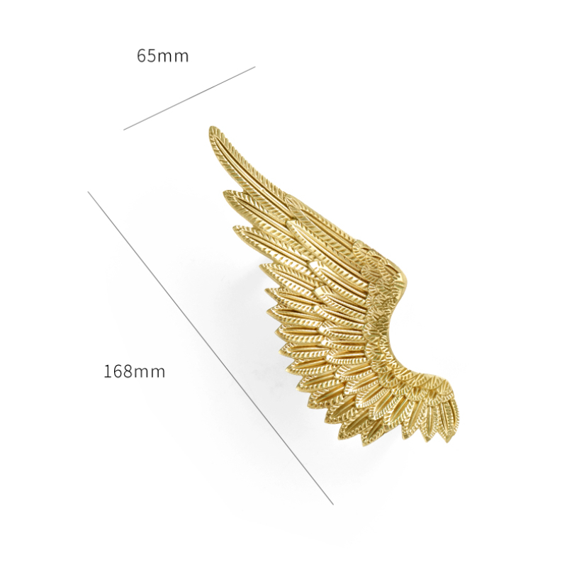 Solid Brass Angel Wings Wardro - Furniture Grade Hardware ulasan dan harga