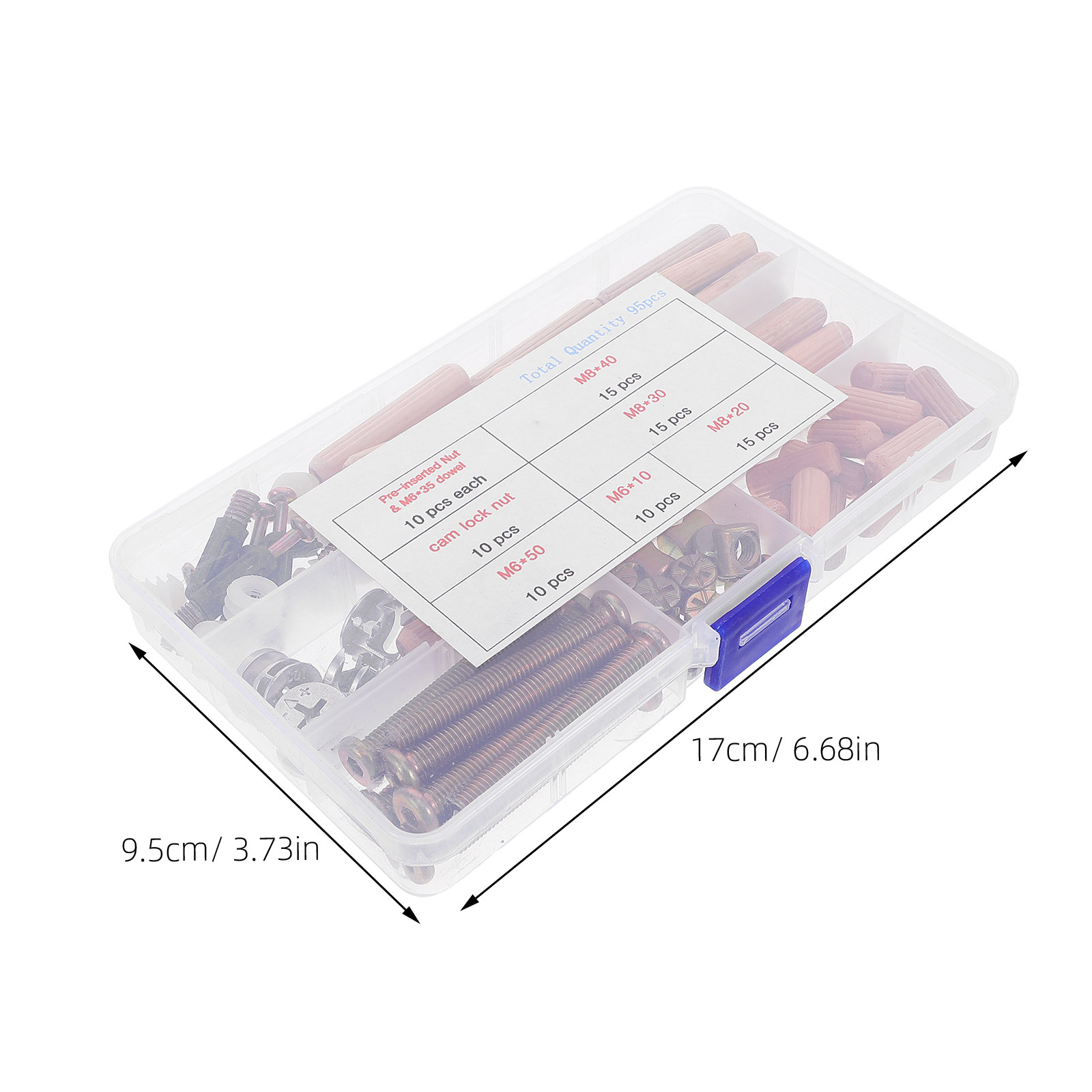 95Pcs Furniture Hardware Set B - Furniture Hardware Replacement ulasan dan harga