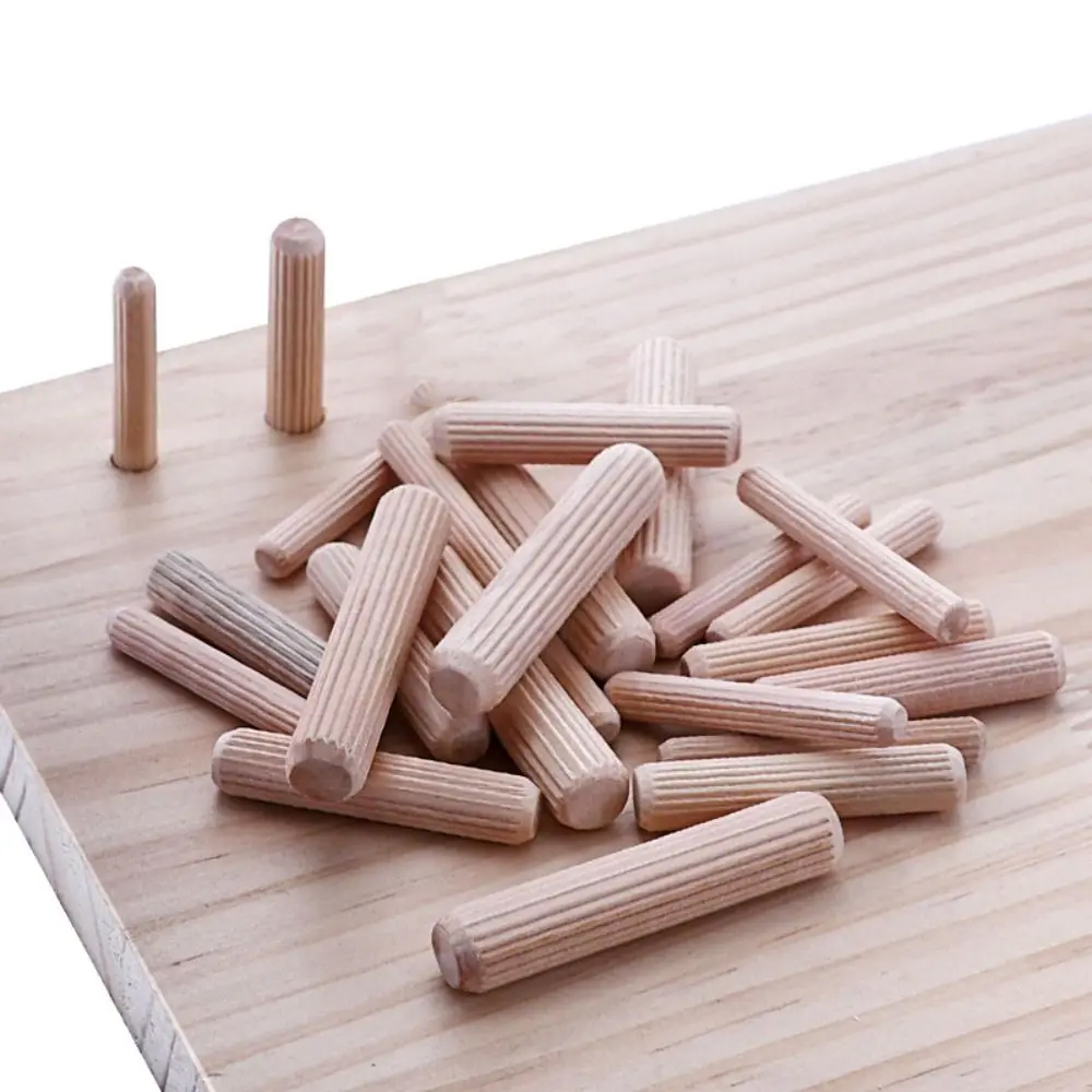 Wooden Dowel Pins 6/8mm Fluted - Furniture Joinery Hardware ulasan dan harga
