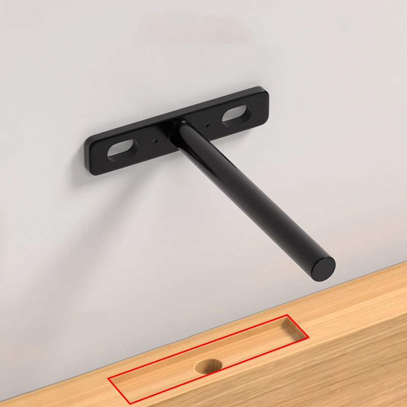 1Pcs Invisible Support T-brack - Furniture Hardware Types ulasan dan harga