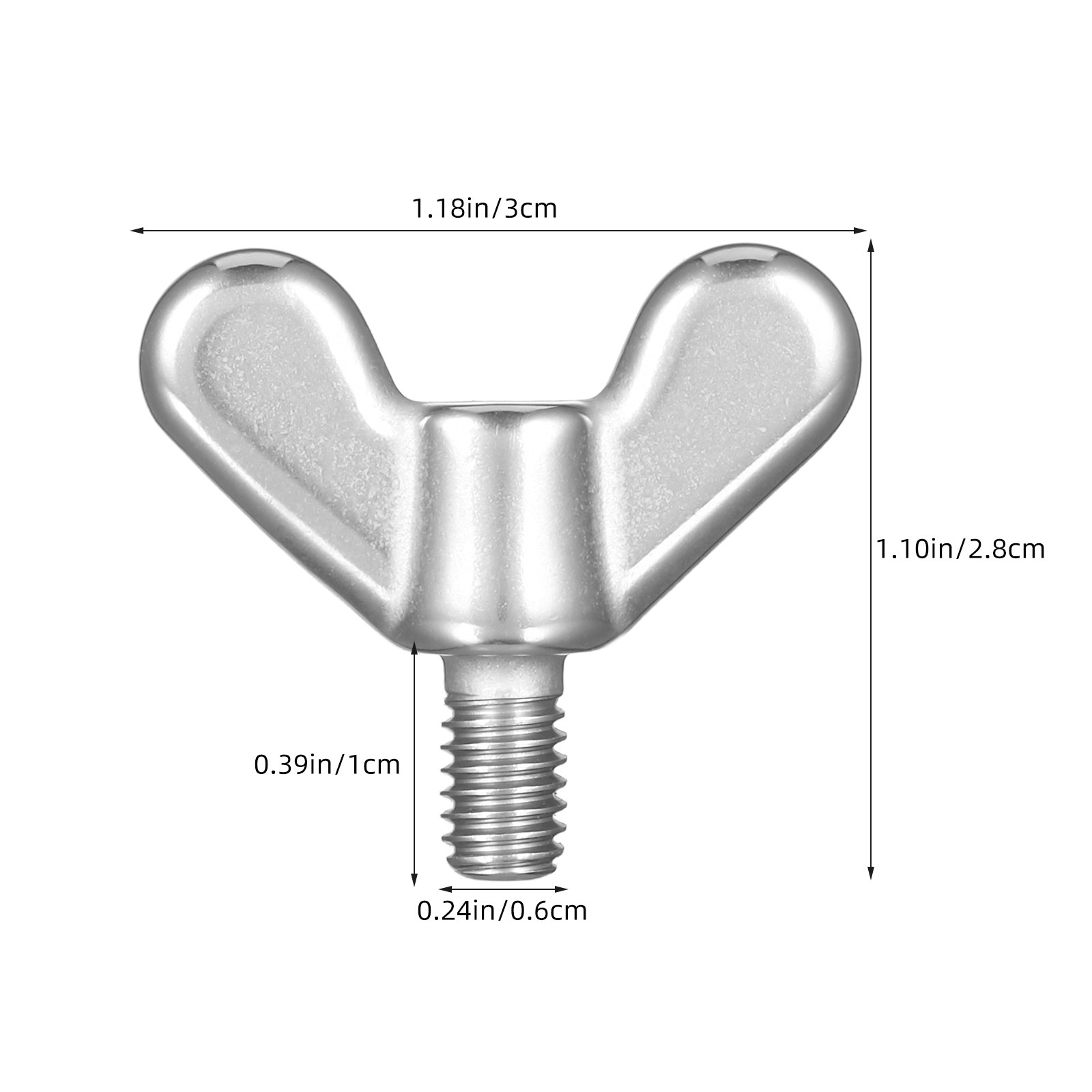 2Pcs Stainless Steel Flagpole  - Furniture Hardware Bolts ulasan dan harga