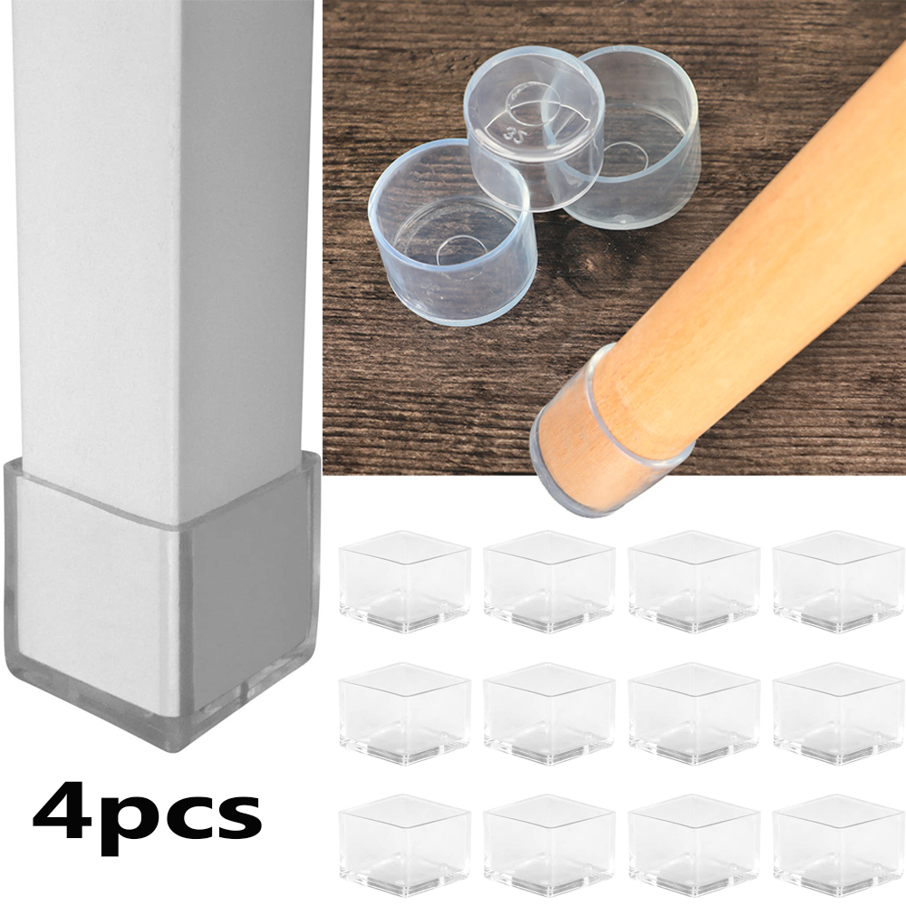 4pcs/set Chair Table Foot Caps - Furniture Leg Set ulasan dan harga